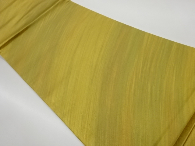 リサイクル　引箔斜め縞模様織出し袋帯